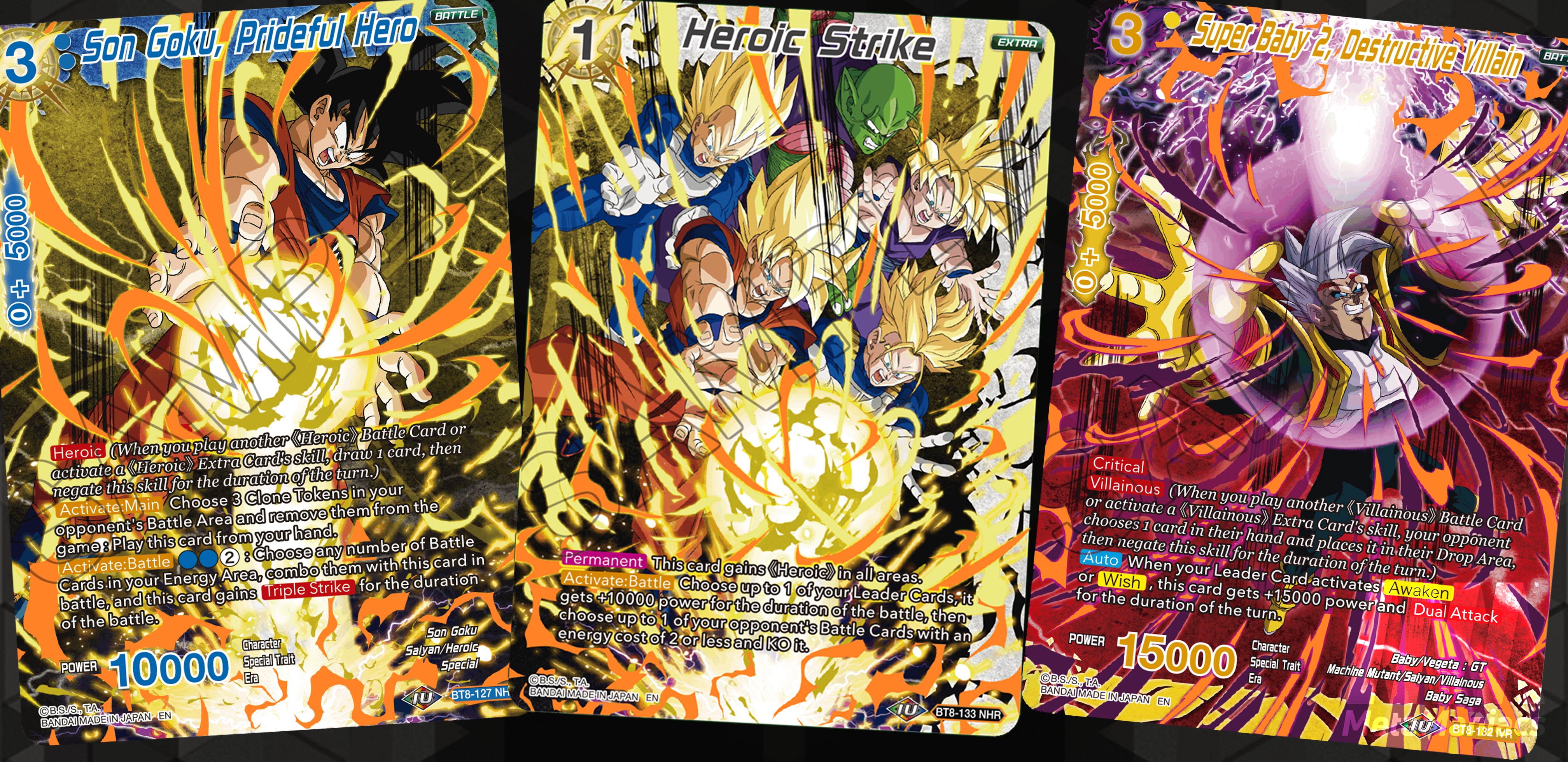 Top 7 - New Design Ideas in Dragon Ball Super Series 8 - Maindeck - Shuffle  and Play!